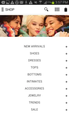 Charlotte Russe android App screenshot 1